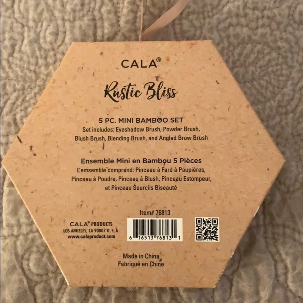 Cala Rustic Bliss makeup brush set